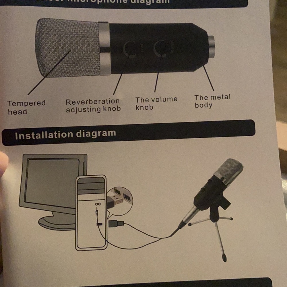 Streaming camera, microphone & ring light - Picture 6 of 8